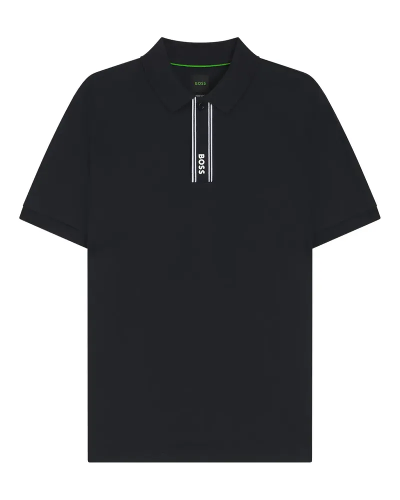 HUGO BOSS Poloshirt mit Detail vorne - Blau Blau