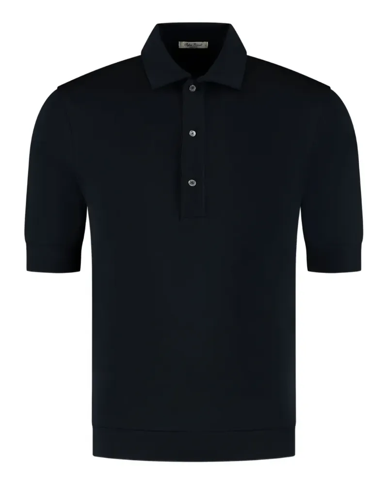 Stefan Brandt Lim 3B FR 30 short-sleeve polo shirt - Blau Blau