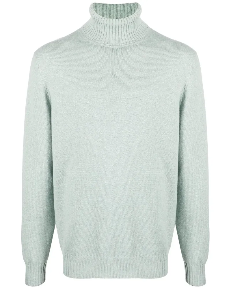Brunello Cucinelli Kaschmirpullover mit Rollkragen - Grün Grün