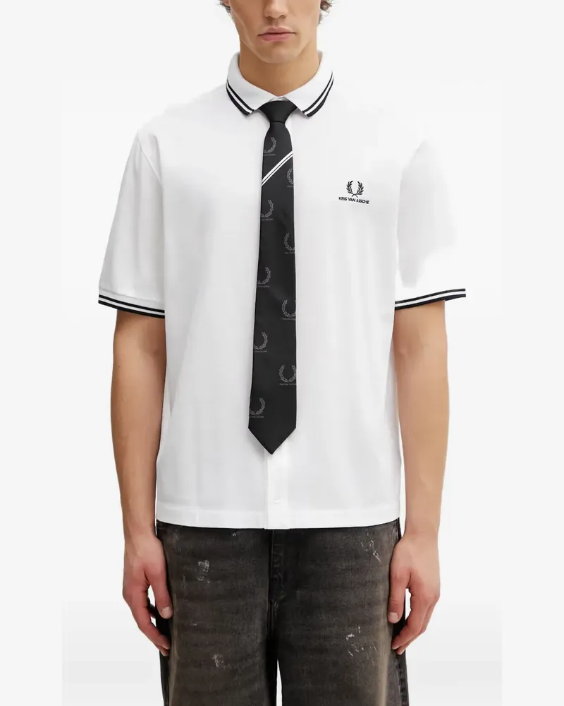 Fred Perry short-sleeve shirt - Weiß Weiß
