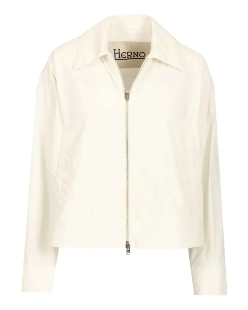 Herno Jacke mit Reißverschluss - Weiß Weiß