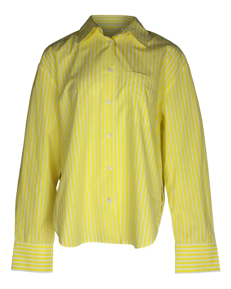 FRANKIE Shop Lui striped shirt - Gelb Gelb
