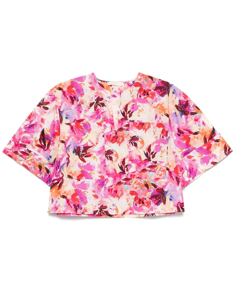 Ulla Johnson Suri Bluse - Rosa Rosa