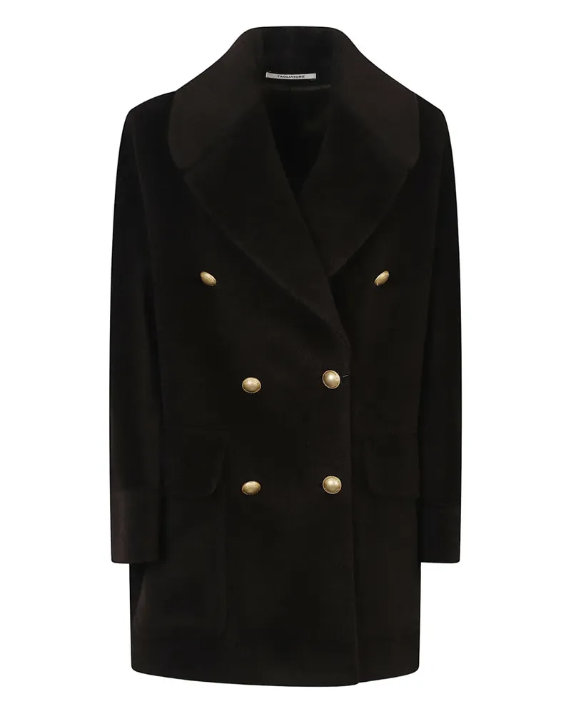 Tagliatore Lillian double-breasted wool coat - Braun Braun