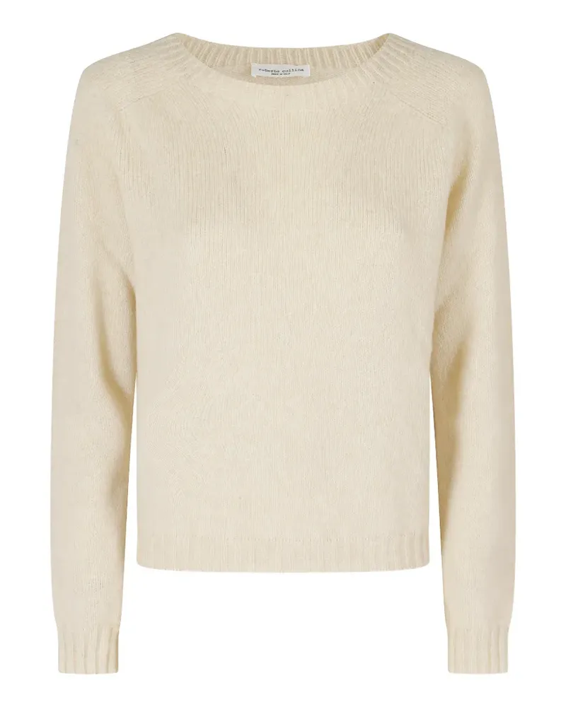 Roberto Collina Pullover aus Merinowolle - Nude Nude
