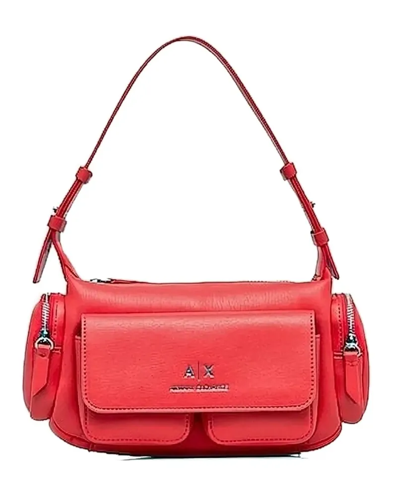 Armani Exchange Schultertasche im Utility-Look - Rot Rot