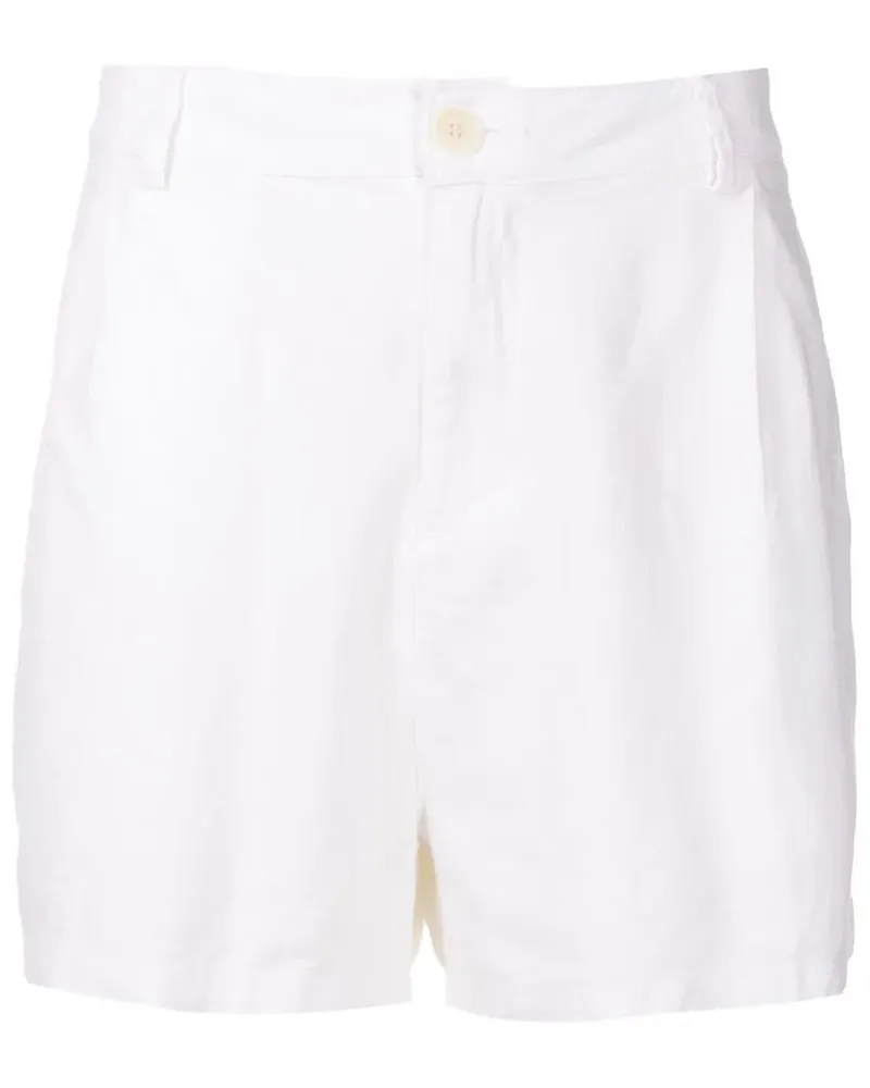 Osklen Chino-Shorts mit Faltendetail - Weiß Weiß