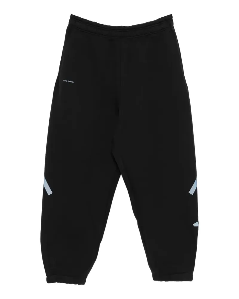 adidas x Entire Studios logo-print track pants - Schwarz Schwarz