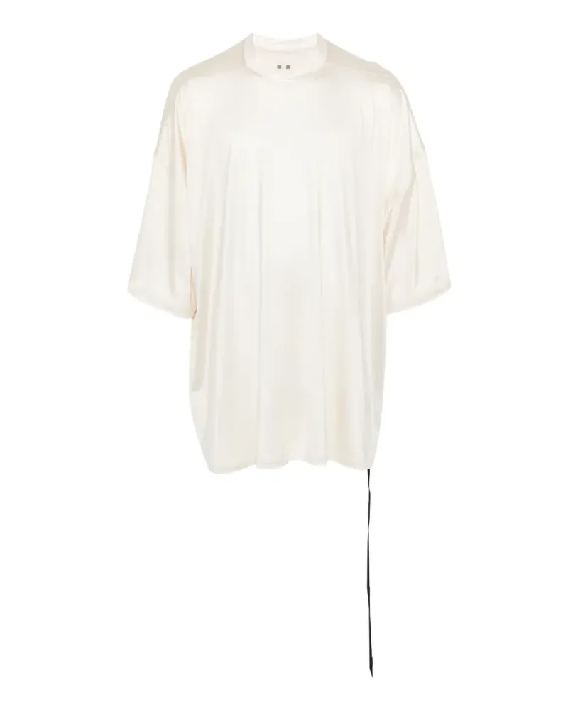 DRKSHDW by Rick Owens Tommy T T-Shirt mit Bindedetail - Nude Nude