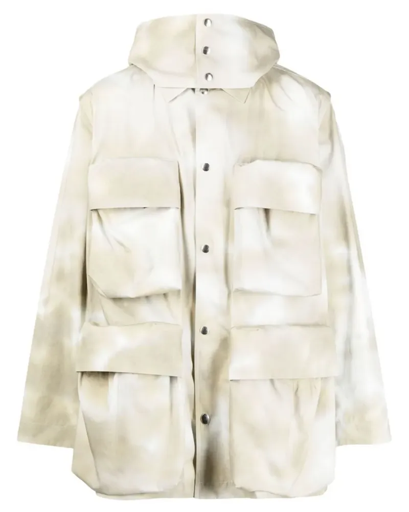 OAMC Jacke mit Batikmuster - Nude Nude