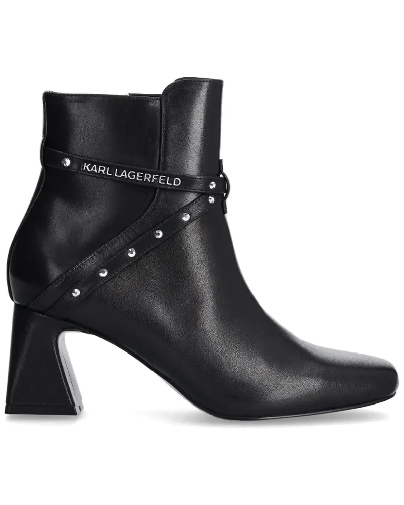 Karl Lagerfeld Beata Stiefel 65mm - Schwarz Schwarz