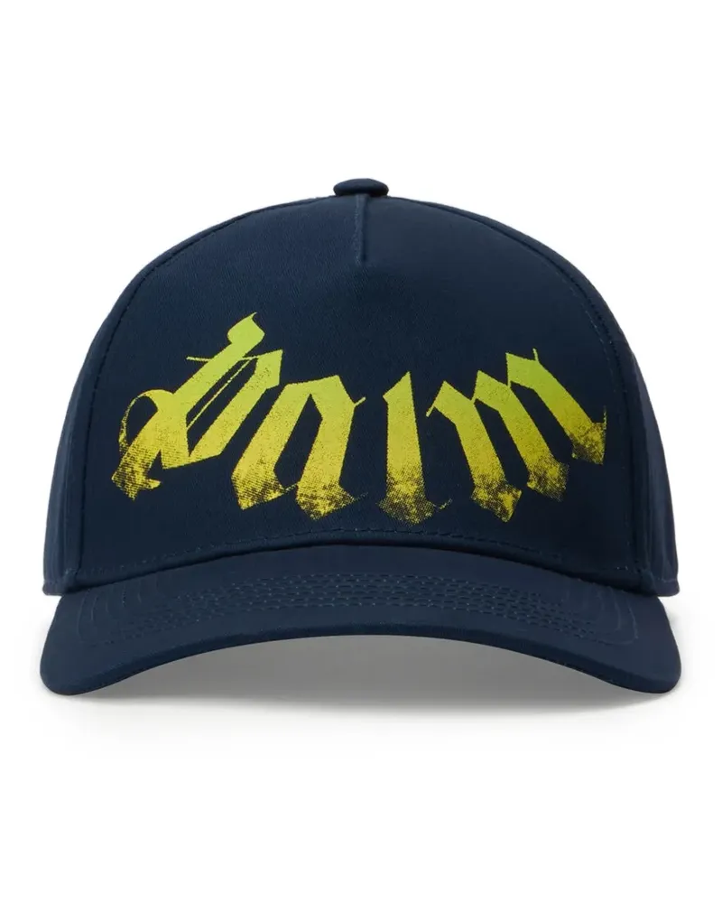 Palm Angels Baseballkappe mit Logo-Patch - Blau Blau