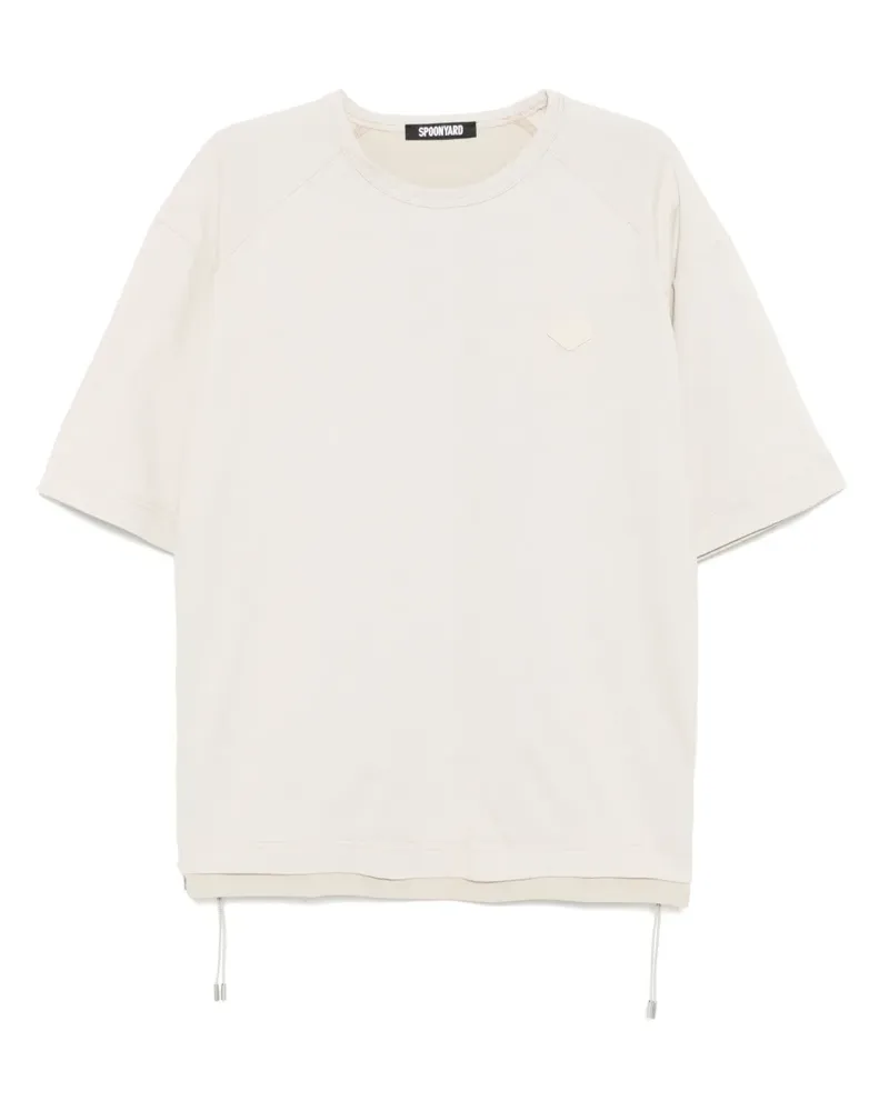 Spoonyard T-Shirt mit Schnürung - Nude Nude
