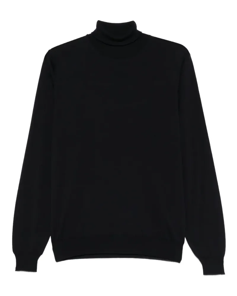 LARDINI Pullover mit Rollkragen - Blau Blau