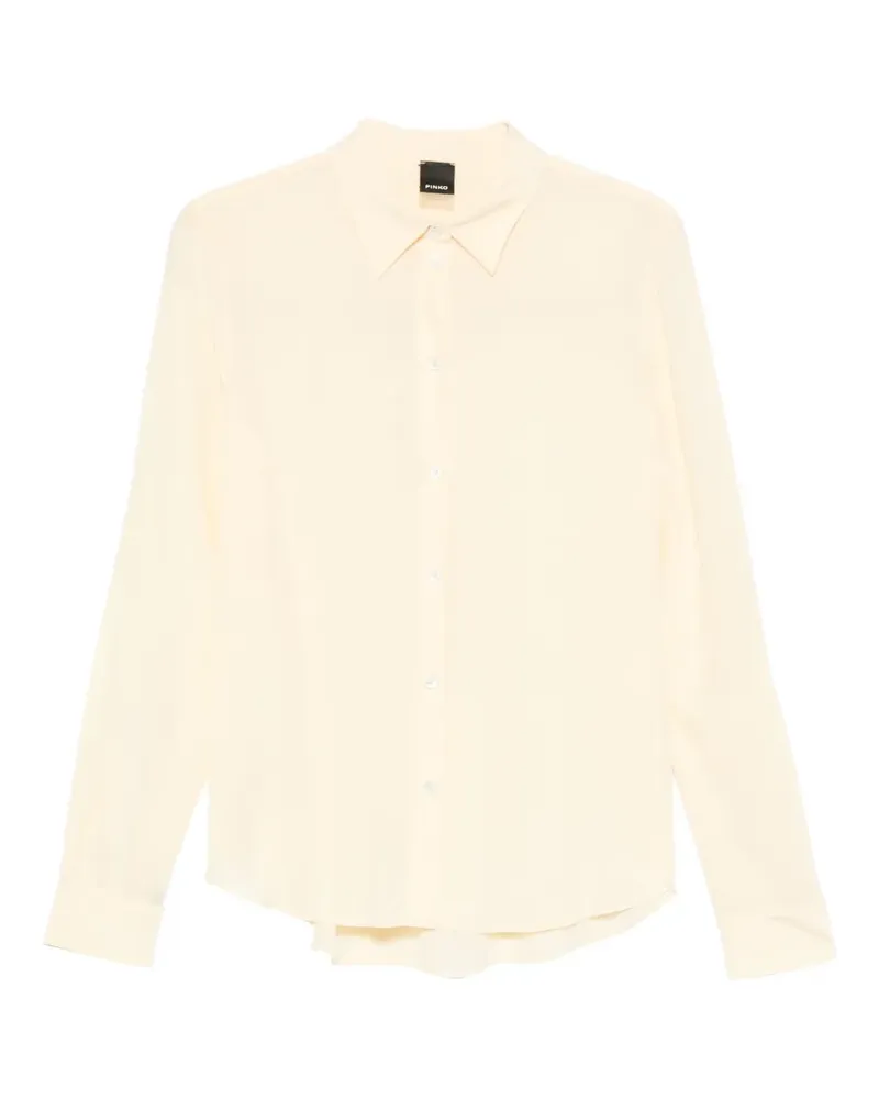 Pinko Crackers silk shirt - Gelb Gelb