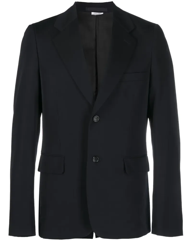 Comme des Garçons Sakko mit fallendem Revers - Blau Blau