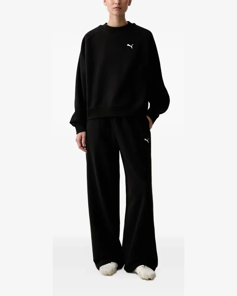 Puma Loungewear Jogginganzug aus Fleece - Schwarz Schwarz