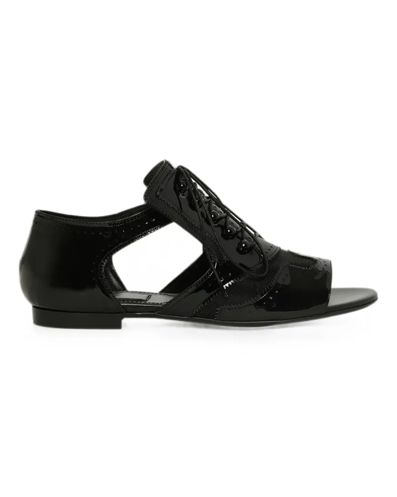 Givenchy Sandalen mit Cut-Out - Schwarz Schwarz