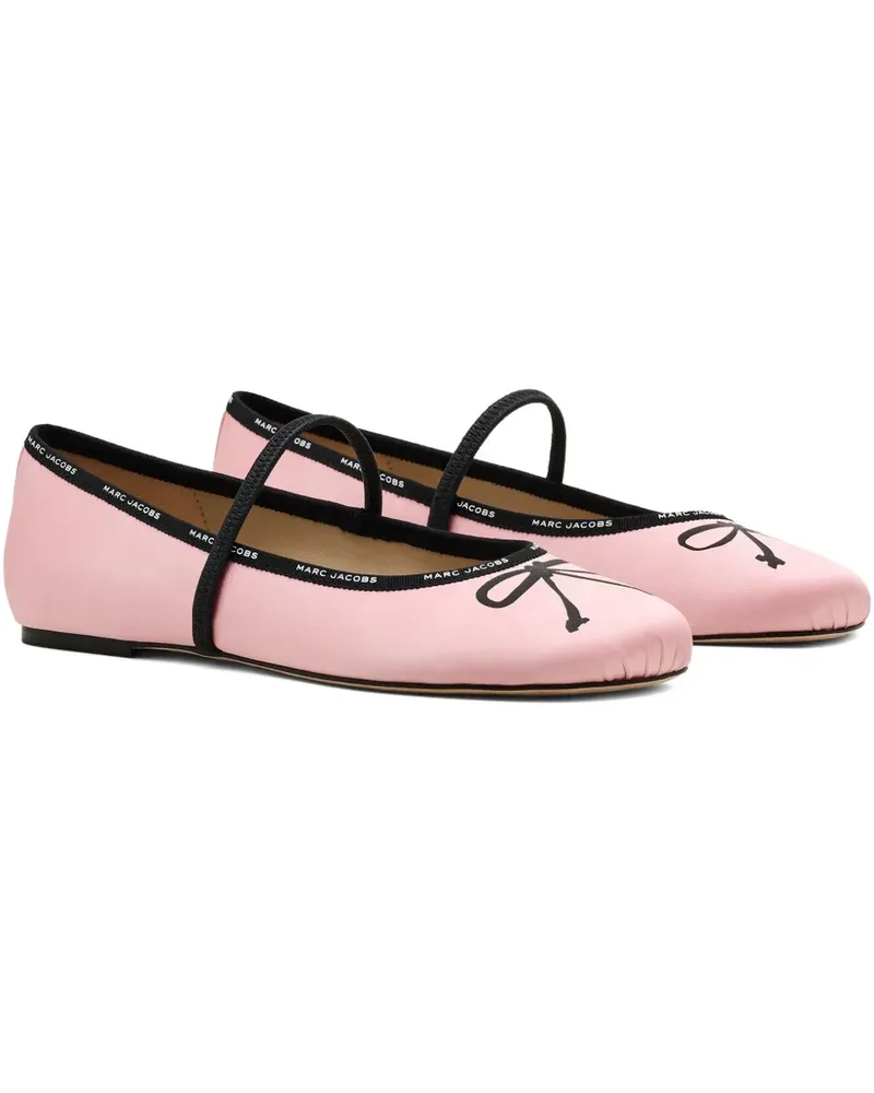 Marc Jacobs Ballerinas mit Schleifendetail - Rosa Rosa