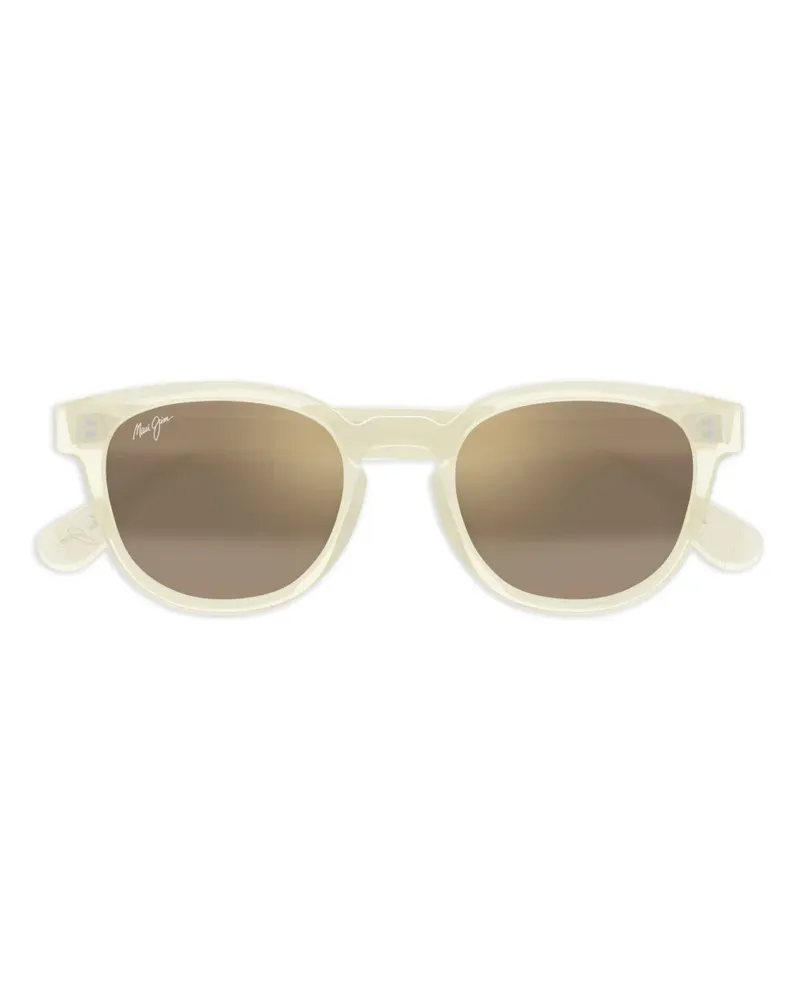 Maui Jim Cheetah 5 Sonnenbrille mit strukturiertem Gestell - Nude Nude