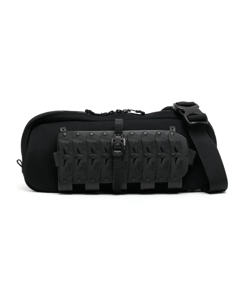 Junya Watanabe Kuriertasche mit Logo-Print - Schwarz Schwarz