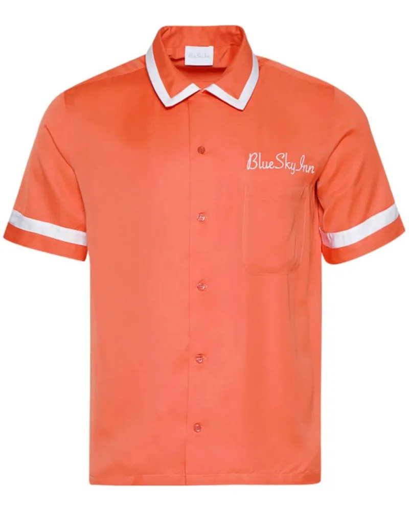 Blue Sky Inn Waiter Hemd - Orange Orange