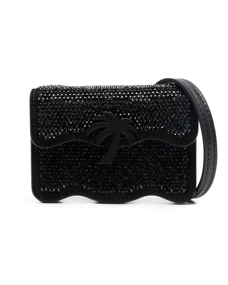 Palm Angels Palm Beach Micro Party Tasche - Schwarz Schwarz