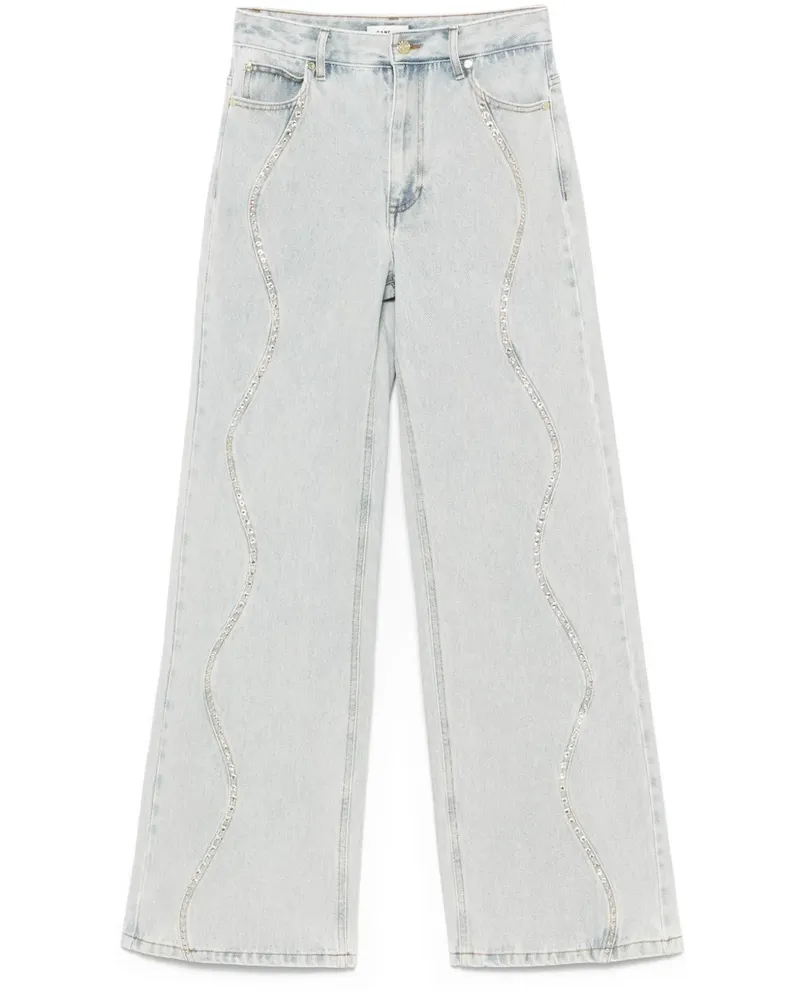 Sandro Jeans mit Pailletten - Blau Blau