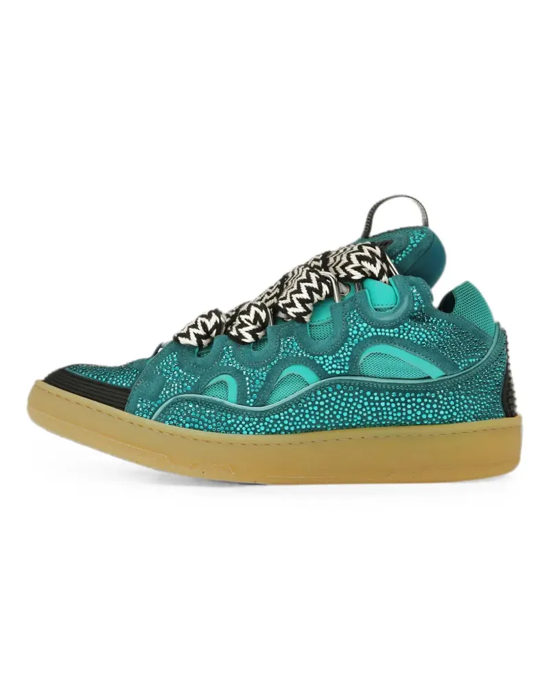 Lanvin Strass Curb sneakers - Grün Grün