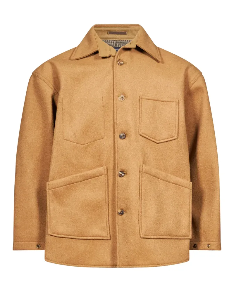 Comme des Garçons Jacke mit aufgesetzter Tasche - Nude Nude