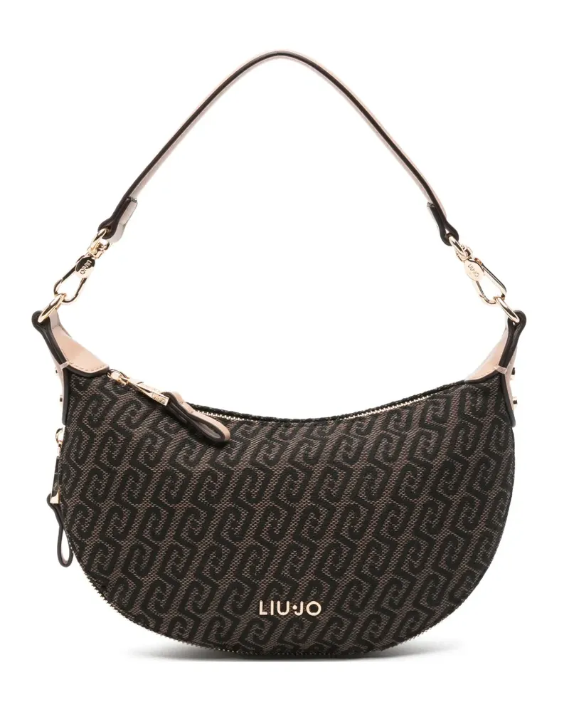 Liu Jo Tote Bag mit Print - Braun Braun