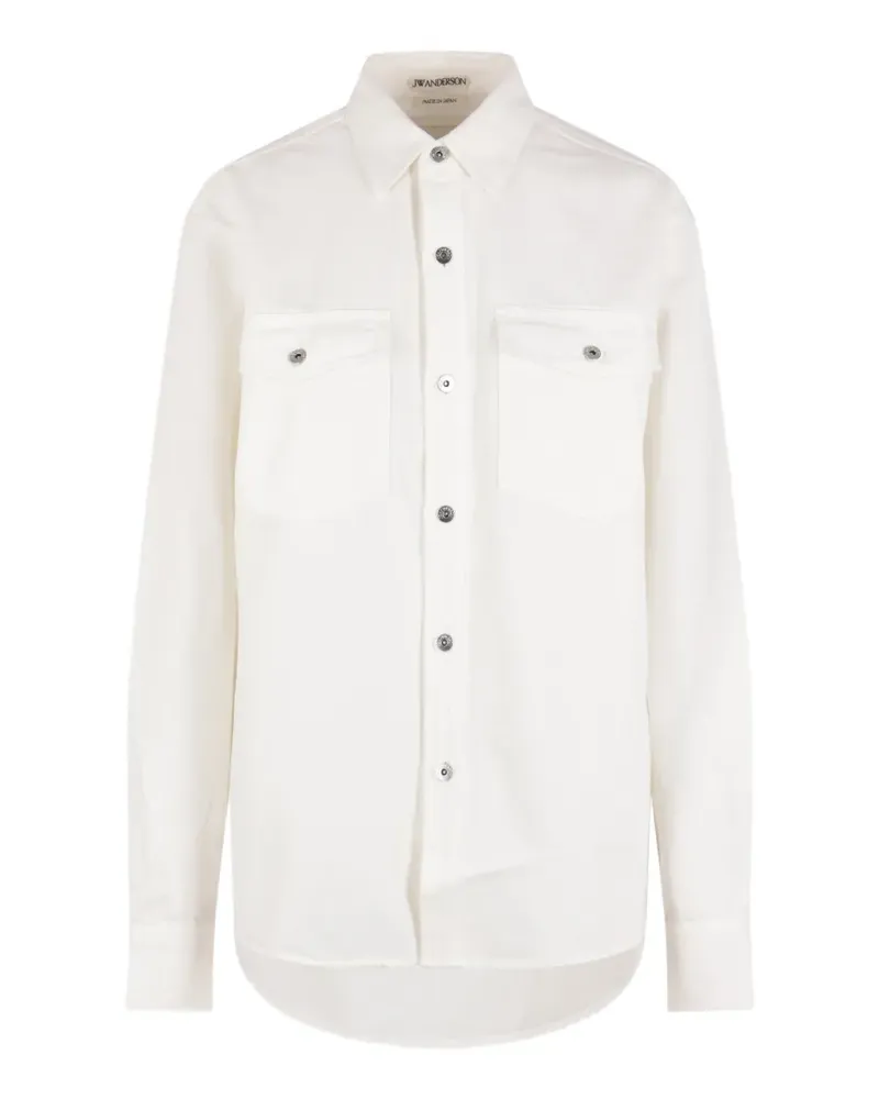 J.W.Anderson buttoned shirt - Weiß Weiß