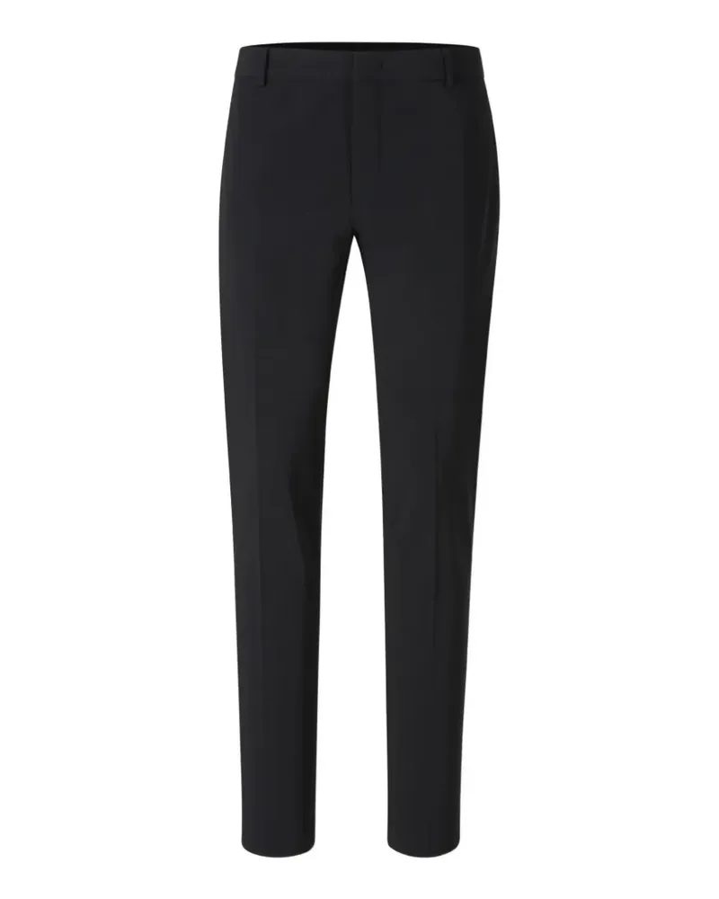 PT TORINO Klassische Hose mit Logo-Schild - Schwarz Schwarz