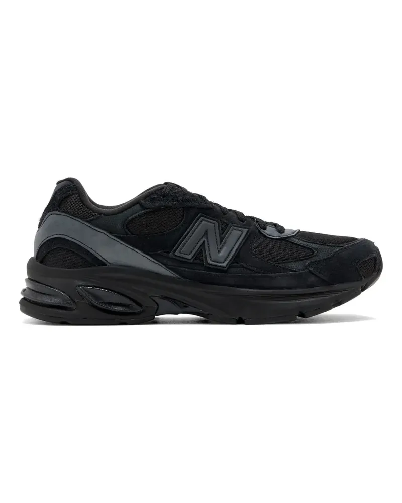 New Balance 2010 Sneakers mit Logo - Schwarz Schwarz
