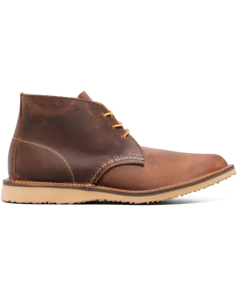 Red Wing Shoes Weekender Chukka "Copper Rough & Tough - Brown" Stiefel - Braun Braun