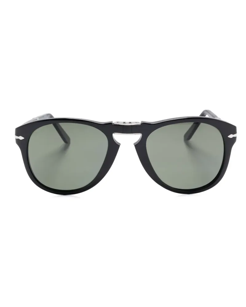 Persol Getönte Pilotenbrille - Schwarz Schwarz