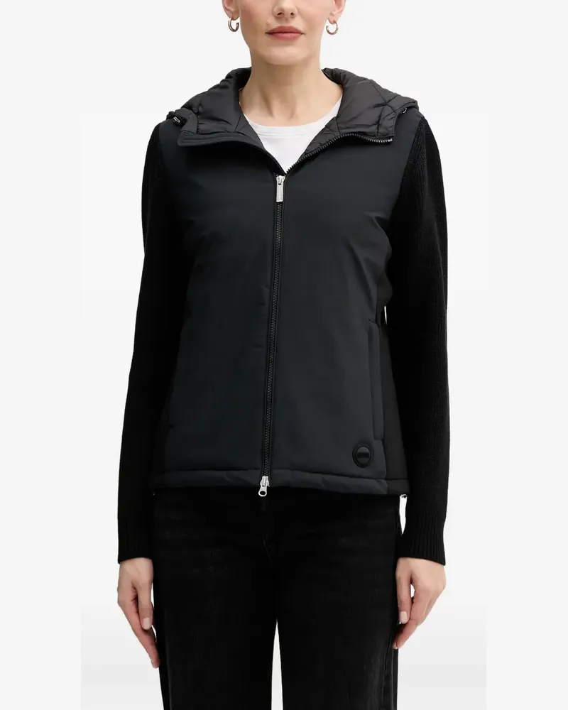 Colmar hooded zip jacket - Schwarz Schwarz