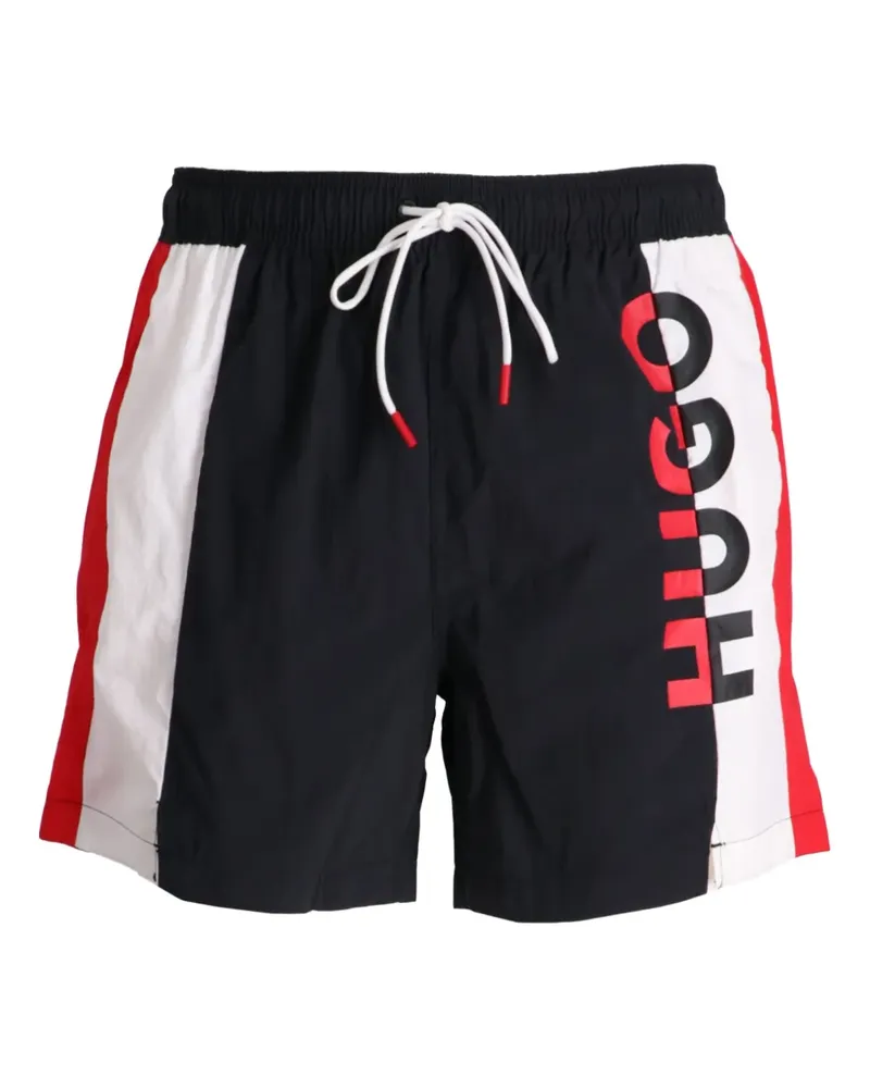 HUGO BOSS Suna Badeshorts - Schwarz Schwarz