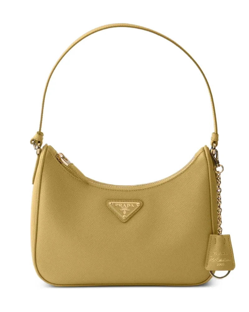 Prada Re-Edition 2005 Mini Schultertasche - Gelb Gelb