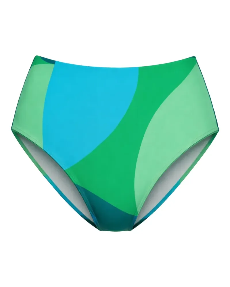 Seafolly Australia geometric-print bikini bottoms - Blau Blau