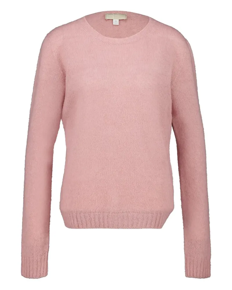120% Lino Gestrickter Pullover - Rosa Rosa