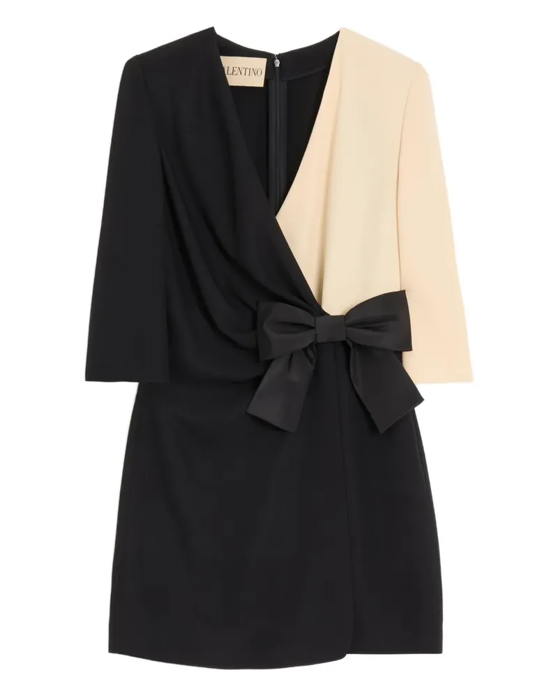 Valentino Garavani Midikleid mit Schleifendetail - Schwarz Schwarz
