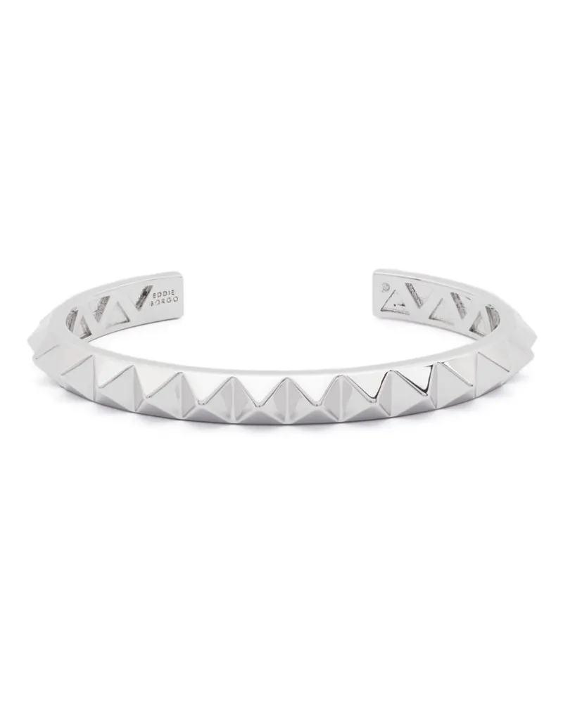 Eddie Borgo large Pyramid cuff - Silber Silber