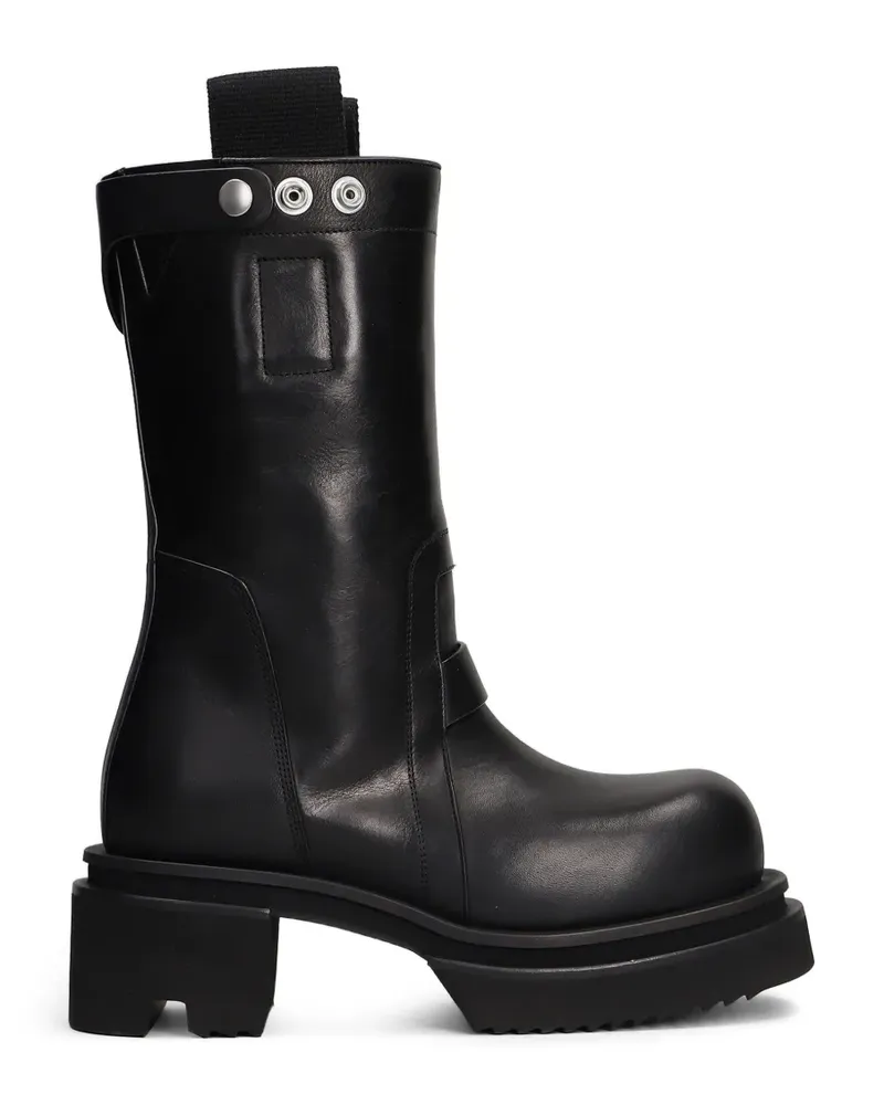 Rick Owens Stiefel mit Plateausohle - Schwarz Schwarz