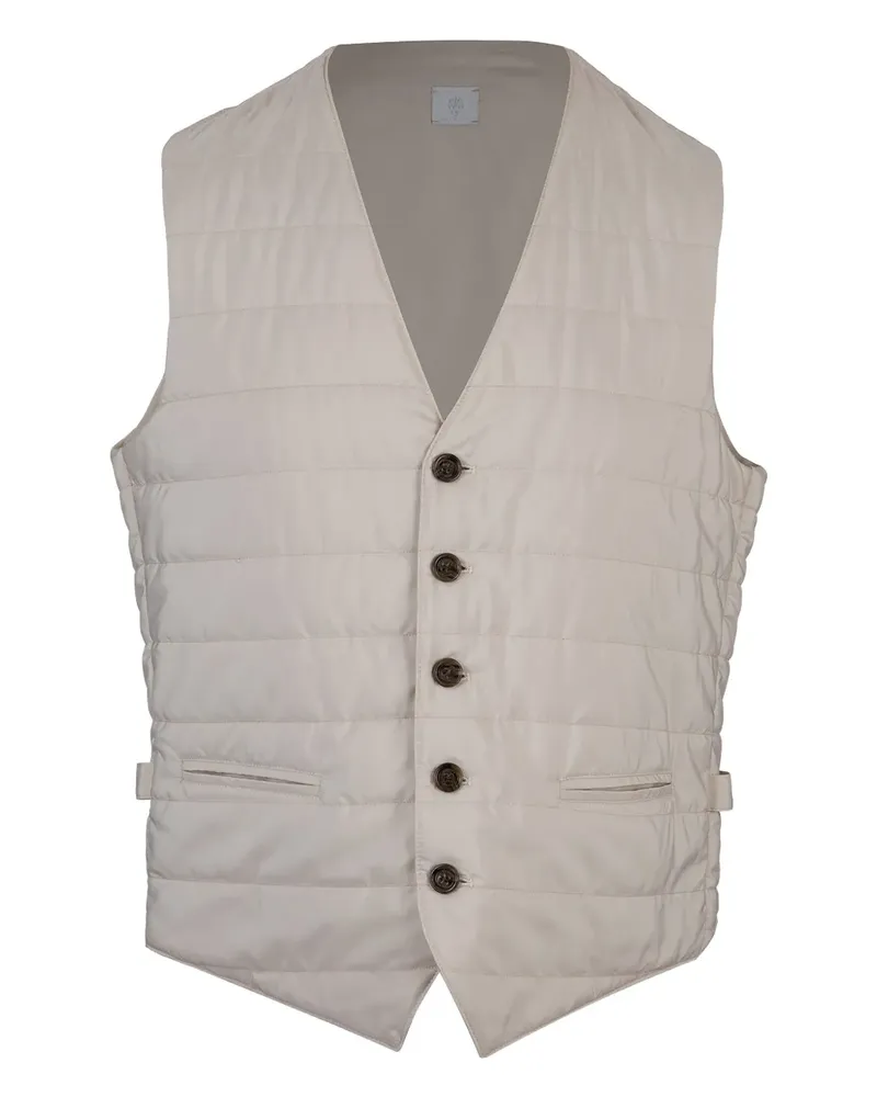 Eleventy Gesteppte Weste - Nude Nude