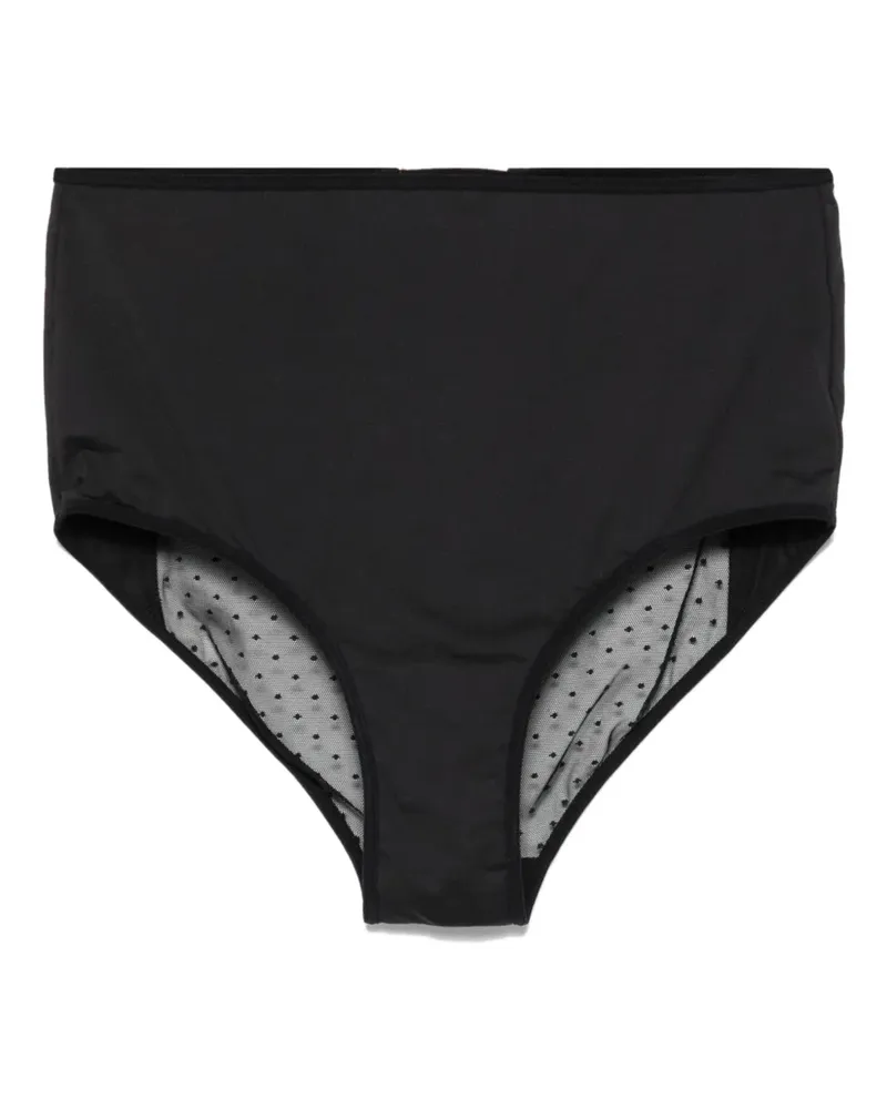 Marlies Dekkers Slip aus Point-d'Esprit - Schwarz Schwarz