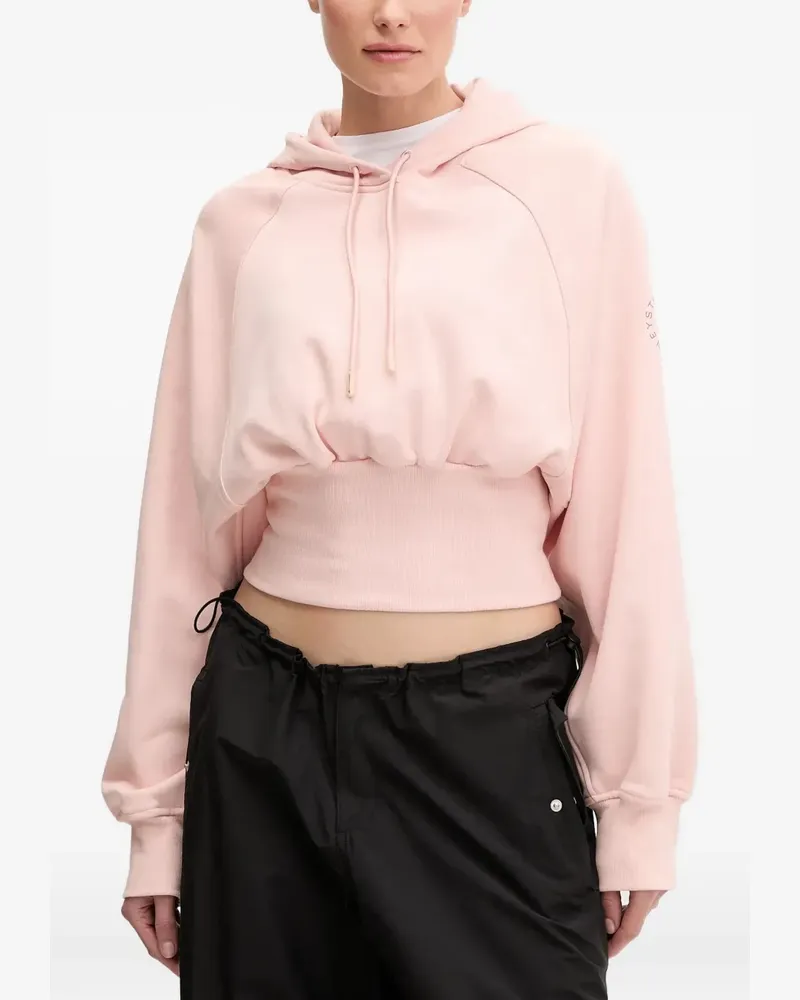 adidas Hoodie mit betonter Taille - Rosa Rosa