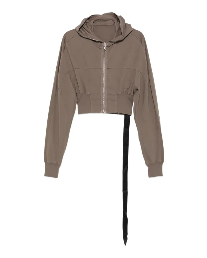 DRKSHDW by Rick Owens Cropped-Kapuzenjacke mit Reißverschluss - Braun Braun