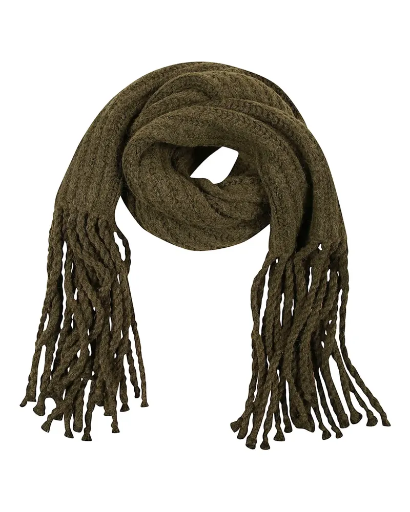 IRO fringed scarf - Grün Grün