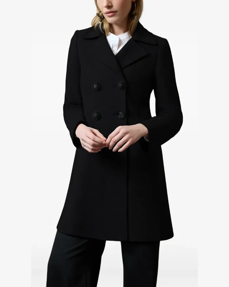 JANE Atelier Northcote double-breasted coat - Schwarz Schwarz